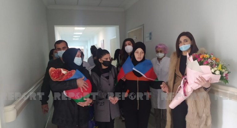 Vətən müharibəsi şəhidinin Hədiyyəsi dünyaya gəldi - FOTO