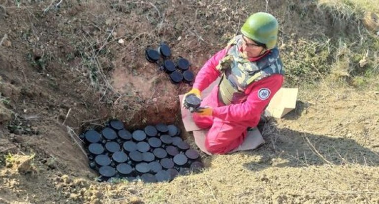 Vətən Müharibəsi başlayandan indiyədək aşkarlanan piyada əleyhinə minaların SAYI