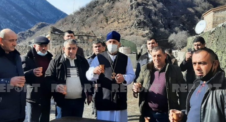 Udinlər növbəti dəfə Kəlbəcərdəki Xudavəng monastırında olublar - FOTO