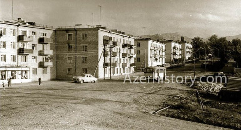 Xankəndi şəhəri 1960-cı illərdə - FOTO