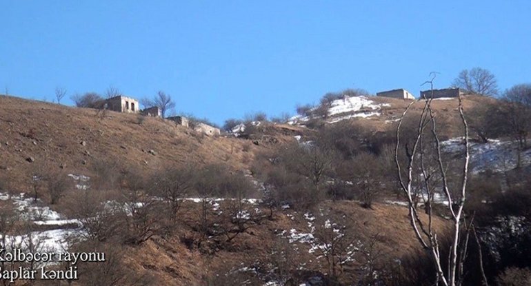 Kəlbəcərin Şaplar kəndindən görüntülər -xa0VİDEOxa0