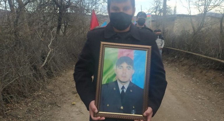 Tovuzda şəhid dəfn edildi - FOTO