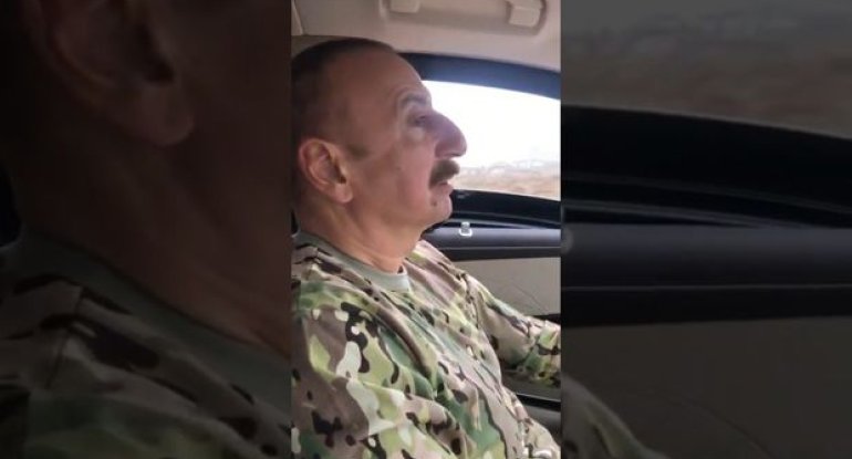 Mehriban Əliyeva düşmən tərəfindən dağıdılmış Qaraxanbəylinin görüntülərini paylaşdı - VİDEO