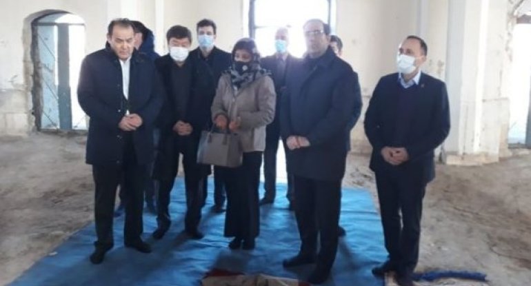 TÜRKSOY-un və Türk Şurasının nümayəndə heyəti Ağdama səfər edib - FOTO