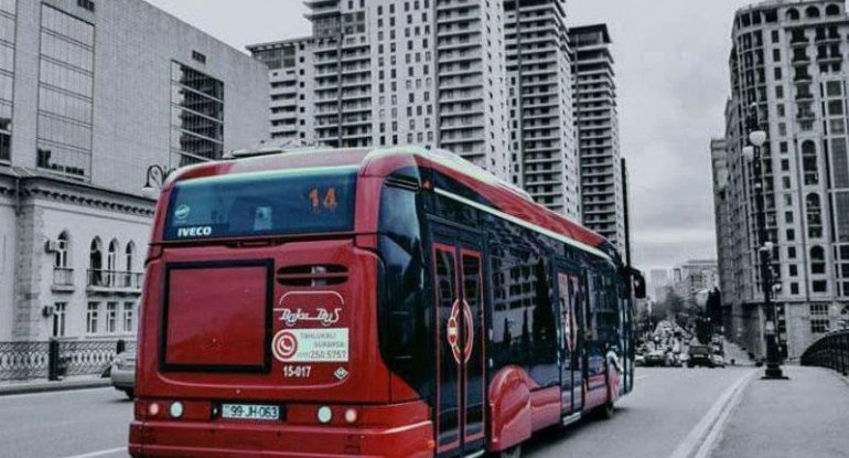 Bu avtobusların hərəkət sxemi dəyişdi - FOTO