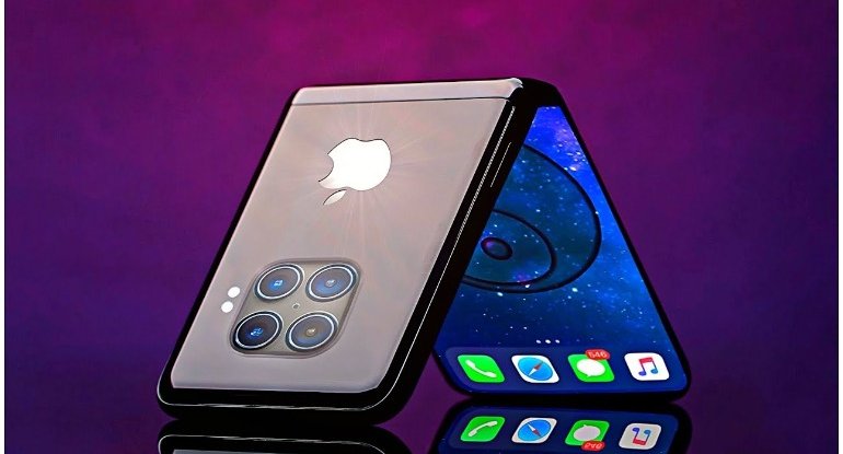“Apple” qeyri-adi kameralara malik qatlanan “iPhone” hazırlayacaq