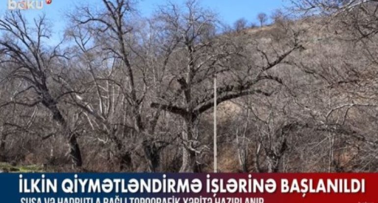 İşğaldan azad olunmuş ərazilərdə ilkin qiymətləndirmə işlərinə başlanıldı - VİDEO