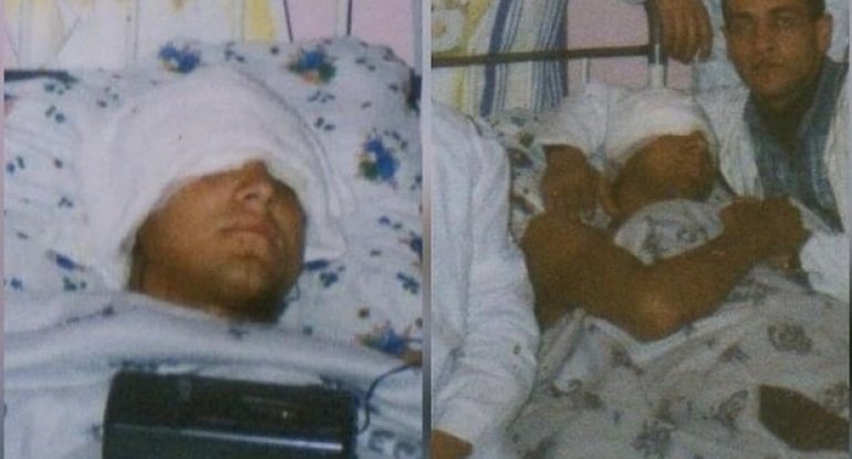 İlham Zəkiyev 12 il öncə ölümcül yaralı olduğu vəziyyətdəki görüntülərini paylaşdı - FOTO