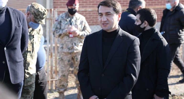 Azərbaycandakı xarici diplomatlar Cocuq Mərcanlıya baş çəkib - FOTO