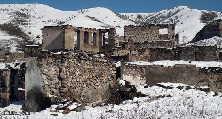 Qubadlının Muğanlı kəndindən görüntülər