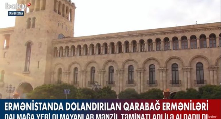 Ermənistanda aldadılan Qarabağ erməniləri – VİDEO