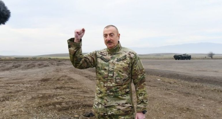 İlham Əliyev Qubadlı rayonundadır - VİDEO