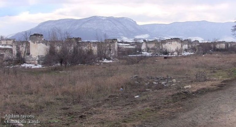 Ağdam rayonunun Əlimədətli kəndindən görüntülər – FOTO/VİDEO