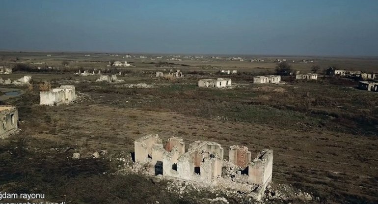 Ağdam rayonunun Eyvazxanbəyli kəndindən VİDEOGÖRÜNTÜLƏR