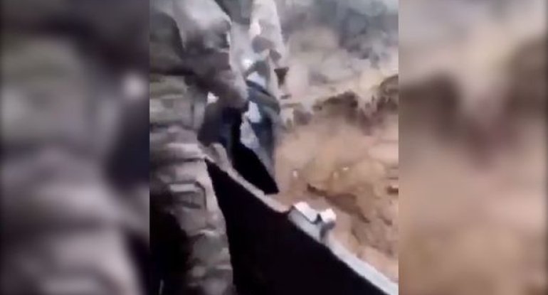 Erməni vəhşiliyinin növbəti sübutu: “Mülki azərbaycanlıları bir-birilərinə bağlayıb, yandırıblar” - VİDEO