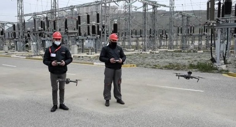Dronlar Qarabağda elektrik qəzalarını müəyyən edəcək - VİDEO