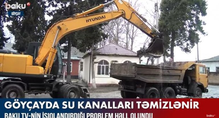 Baku TV zibil içindəki su kanalını işıqlandırıb nəticə əldə etdi - VİDEO