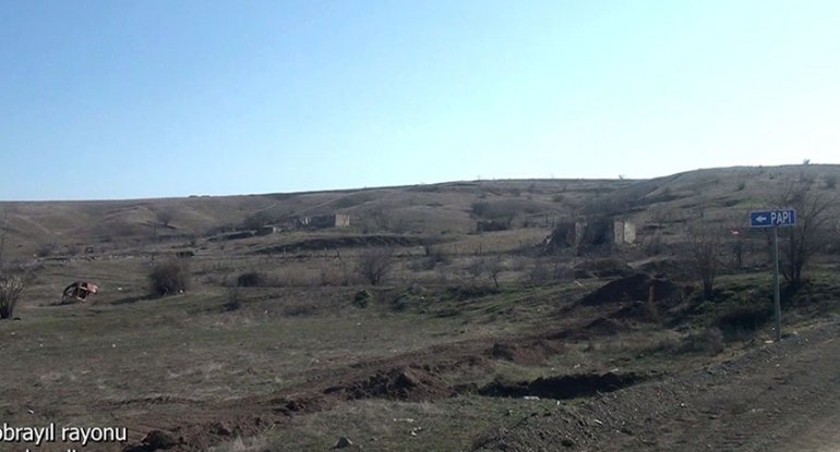 Cəbrayılın Papı kəndindən görüntülər