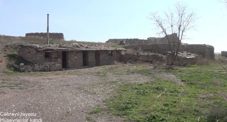 Cəbrayılın Hüseynalılar kəndindən görüntülər