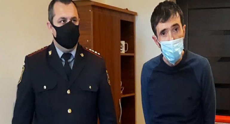 Bakıda qumbara gəzdirən şəxs saxlanıldı - FOTO