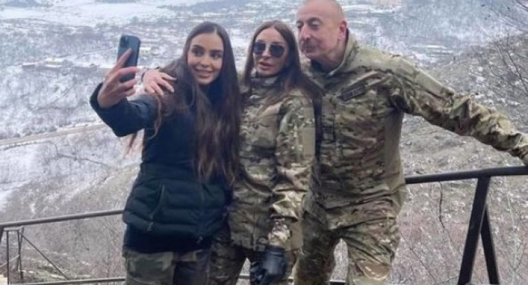 Leyla Əliyeva İlham Əliyev və Mehriban Əliyevanın Füzuli və Xocavəndə səfərindən görüntüləri paylaşdı - FOTO