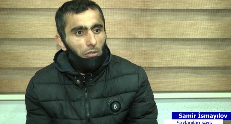 Gürcüstanda bir neçə cinayət törədən şəxs Bakıda saxlanılıb - VİDEO