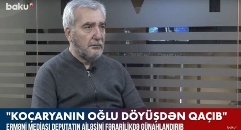 Erməni mediası Koçaryanın ailəsini fərarilikdə günahlandırıb – VİDEO