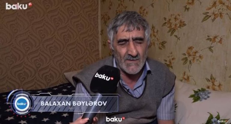 Baku TV-nin Füzuli rayonunda minaya düşən traktorçu ilə bağlı reportajı - VİDEO