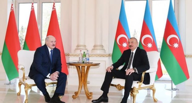 Lukaşenko: “Heç bir pandemiya Belarus ilə Azərbaycan arasında əməkdaşlığa m ...