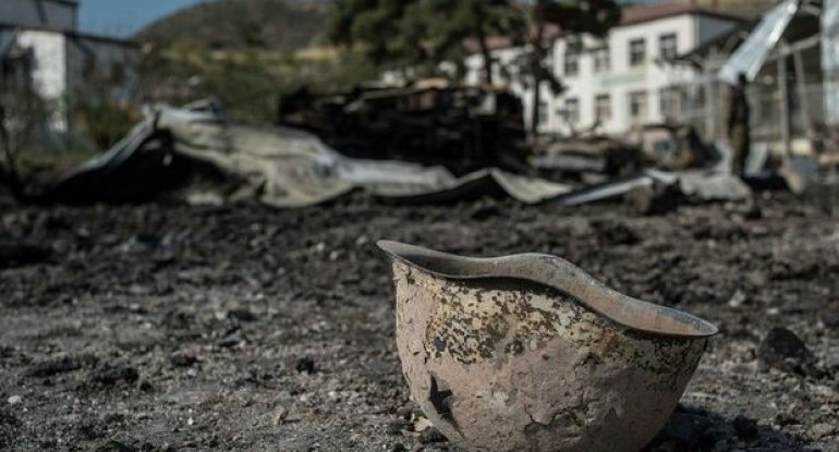 Füzulidə erməni hərbçisinin meyiti aşkarlandı