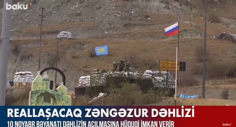Reallaşacaq Zəngəzur dəhlizi – VİDEO