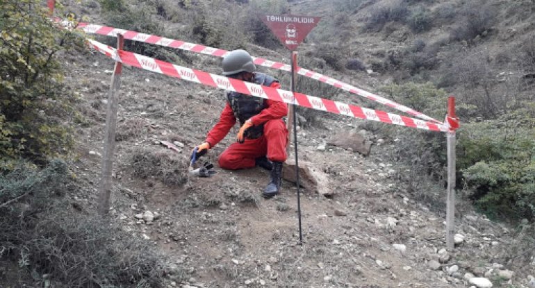 ANAMA: İki-üç gün ərzində “Zəfər yolu” minalardan tam təmizlənəcək