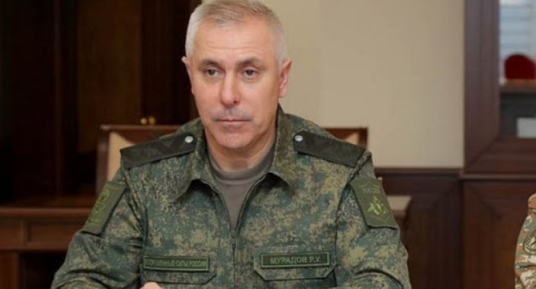 Rüstəm Muradov Rusiya sülhmərmalılarının komandanı kimi Qarabağda qalacaq