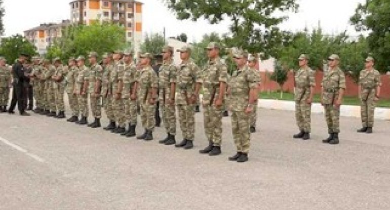 Naxçıvan Qarnizonu Qoşunlarında komandir hazırlığı məşğələsi keçirilib - Video