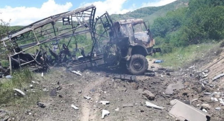 Məşhur informasiya agentliyi Kəlbəcərdə media işçilərinin minaya düşərək şəhid olmasından yazıb - FOTO