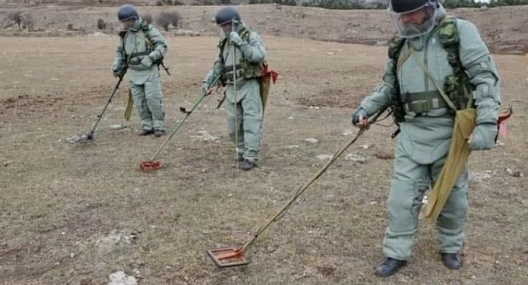 Minaların təmizlənməsində İsrailin dəstəyi məsələsi müzakirə olunub