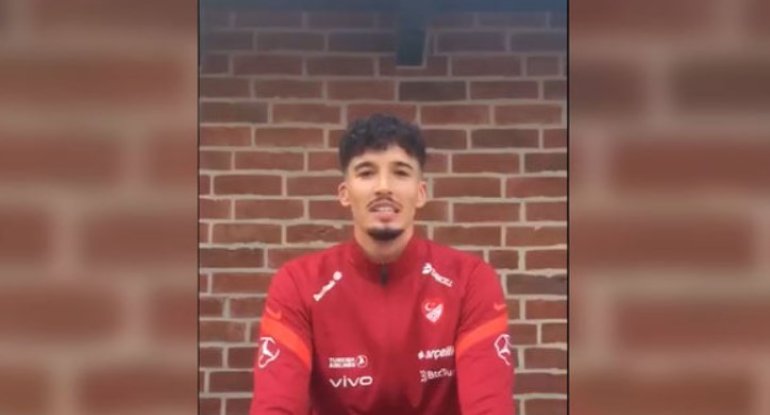 Türkiyəli futbolçulardan Azərbaycan əhalisinə müraciət - VİDEO