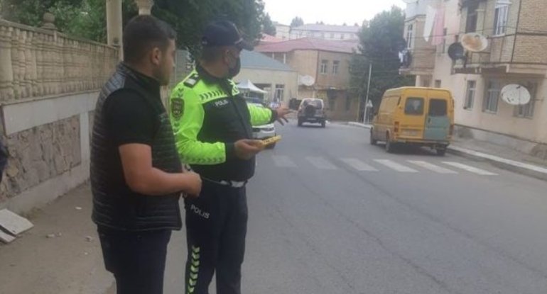 Yol polisi Daşkəsəndə reyd keçirib