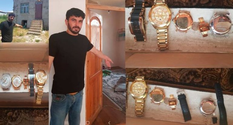 Bakıda dəyəri 100 min manat olan qol saatları oğurlandı