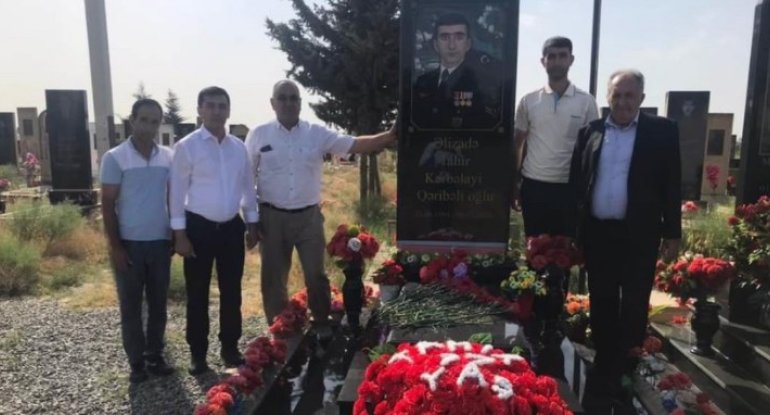 Vətən müharibəsi şəhidinin doğum günü qeyd edilib - FOTO