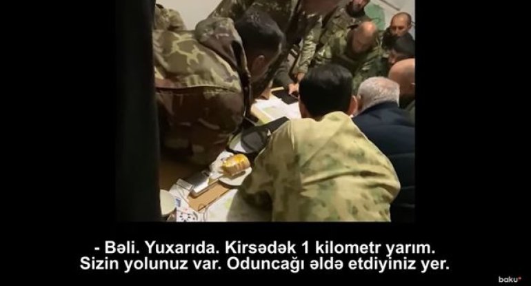 Şuşa əməliyyatından əvvəl erməni bunkerindən görüntülər - VİDEO