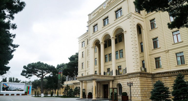 MN: Ermənistan silahlı qüvvələri mövqelərimizi atəşə tutub