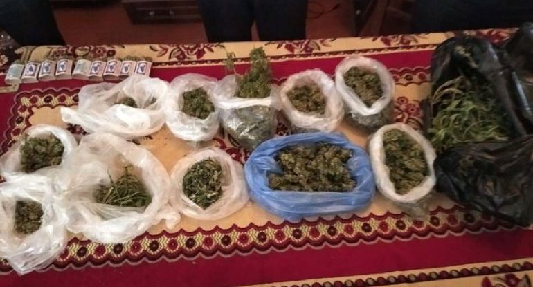 Narkotik maddə becərən şəxslər tutuldu - FOTO