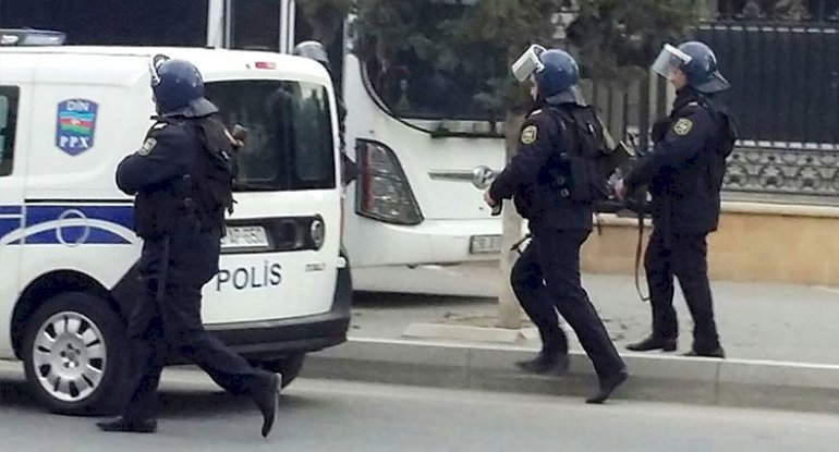 Zəngilanda polis əməliyyat keçirdi - FOTO