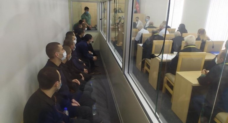 Erməni terrorçu silahlı birləşməsinin 13 üzvünün məhkəməsi davam etdiriləcək