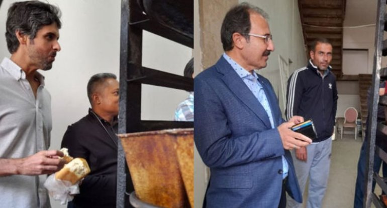 Xarici diplomatlar Şuşada Qala çörəyinin dadına baxıblar - FOTO