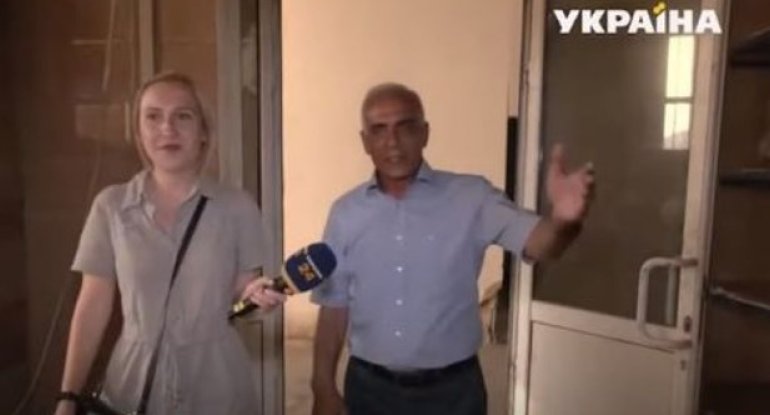 Ukraynalı müxbir Qarabağ barədə reportaj hazırlayıb - VİDEO