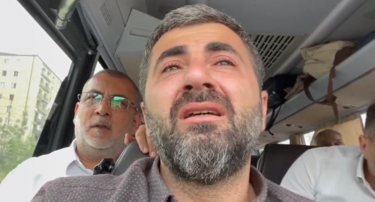 29 il sonra Şuşaya gedən Zaur göz yaşlarına boğuldu - VİDEO