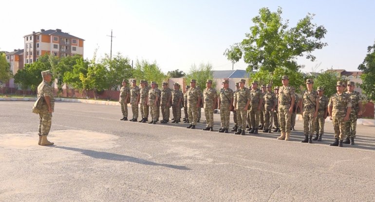 Naxçıvan Qarnizonu Qoşunlarında toplantılar keçirilib - FOTO/VİDEO