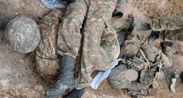 Füzulidə 4 erməni hərbçinin meyiti aşkarlandı